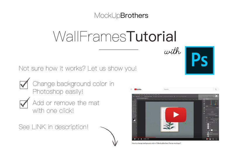 A3 poster frame mockup brightwood P2A4 A4 brown wood double frame mock up Two wooden frame mockup twin poster frame mock ups