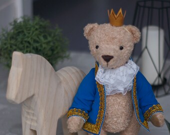 Artist mohair teddy bear The Small Prince