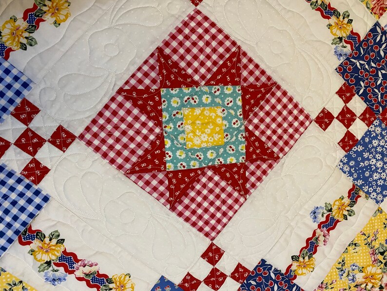 Cherry Lemonade Quilt Etsy