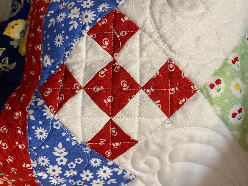 Cherry Lemonade Quilt Etsy