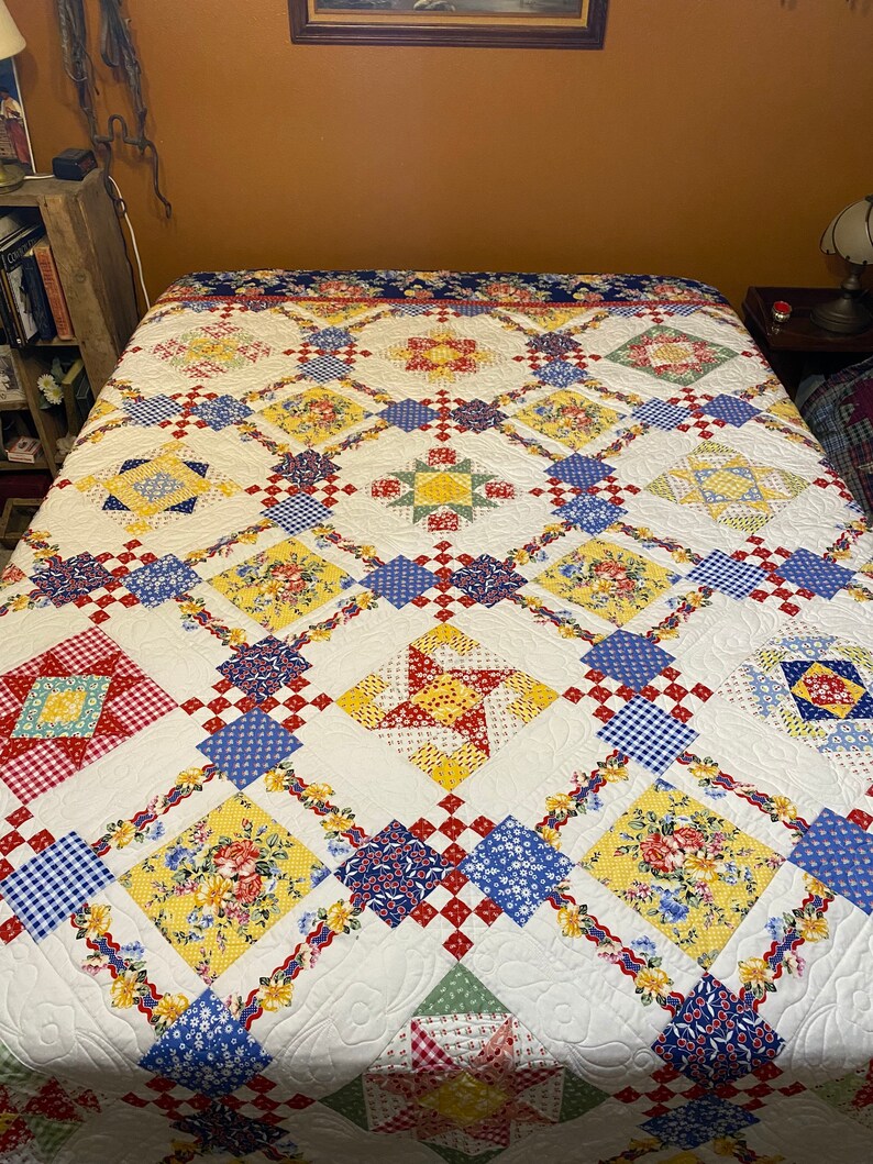 Cherry Lemonade Quilt Etsy