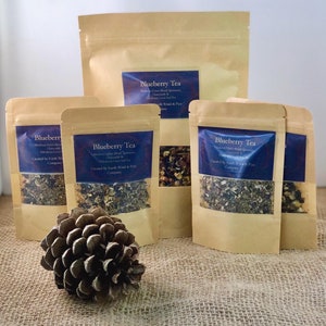 Blueberry Looseleaf Herbal Tea Blueberry Looseleaf Herbal + Spearmint, Chamomile & Elderberry