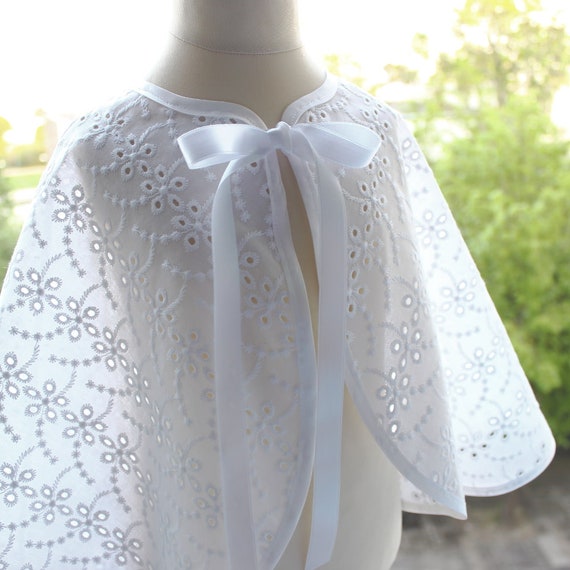 baby christening cape