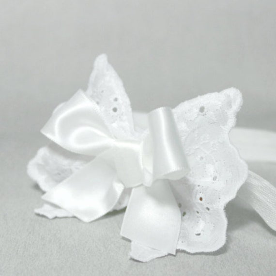 Bandeau Bebe Accessoire Bapteme Pour Bebe Fille Bapteme Etsy