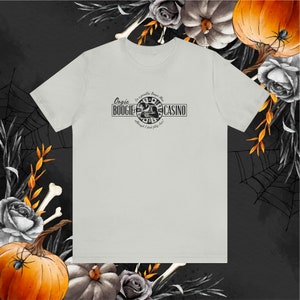 Oogie Boogies Casino Nightmare Before Christmas Unisex T-Shirt Silver