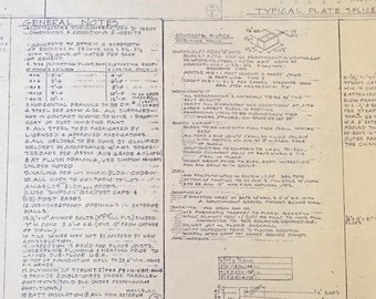Vintage Architectural Plans