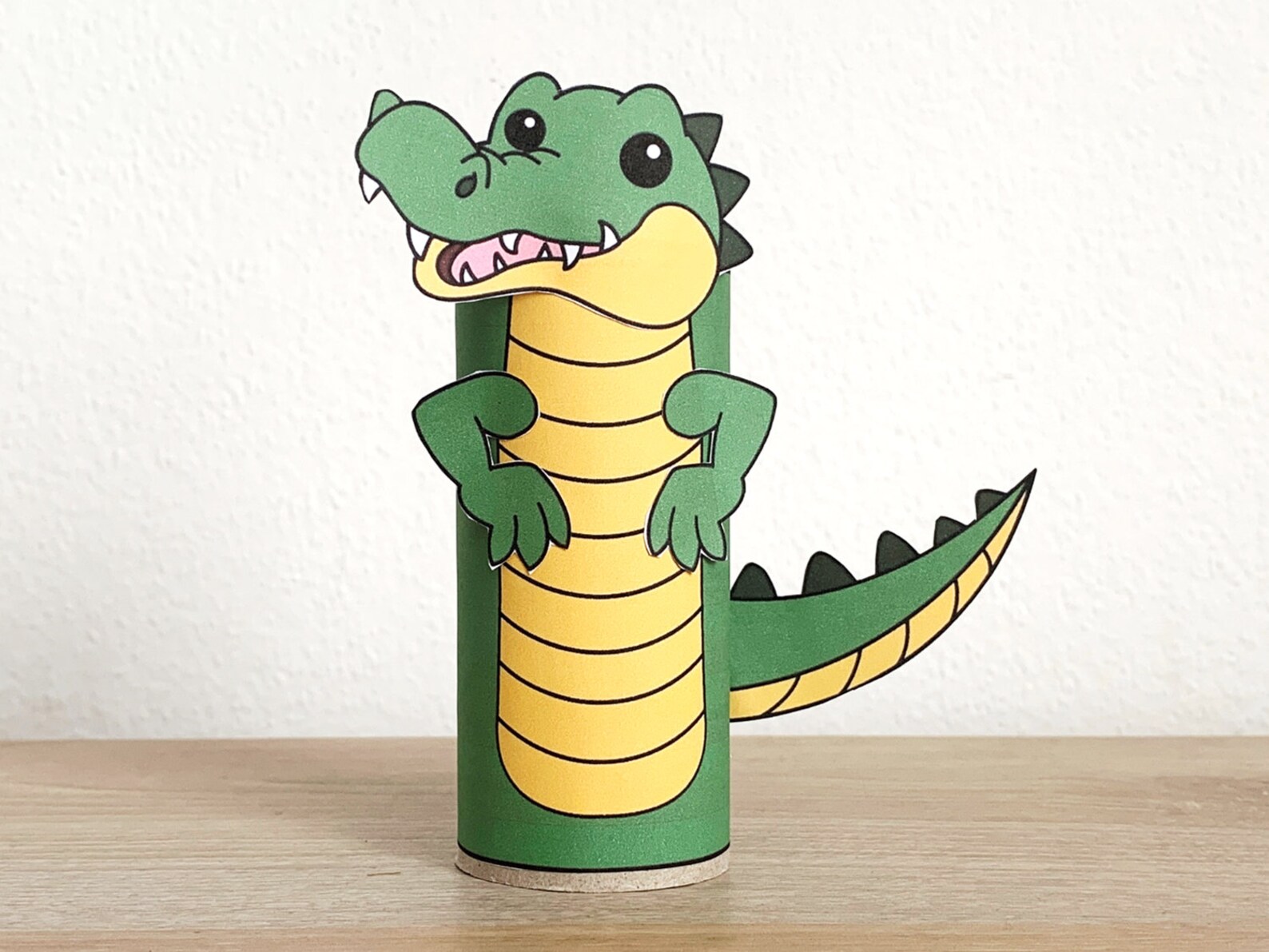 Crocodile Toilet Paper Roll Craft Australian Animal Party Etsy