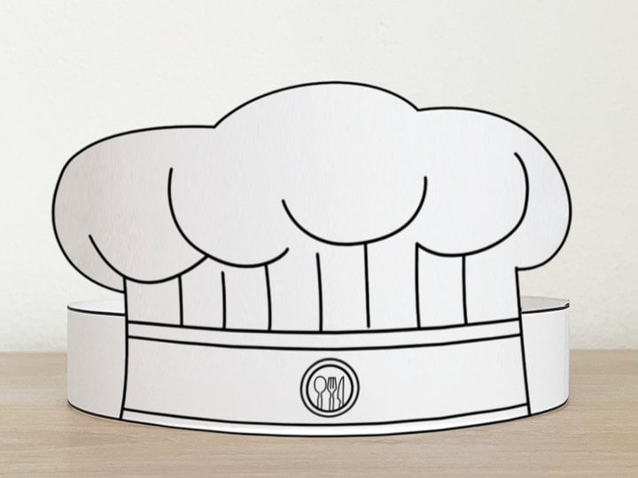 Chef Hat Cook Paper Crown Restaurant Party Coloring Printable Kids Craft Community Costume Birthday Printable Favor DIY Instant Download - Etsy chef-hat-cook-paper-crown-restaurant-party-coloring-printable-kids-craft-community-costume-birthday-printable-favor-diy-instant-download-etsy