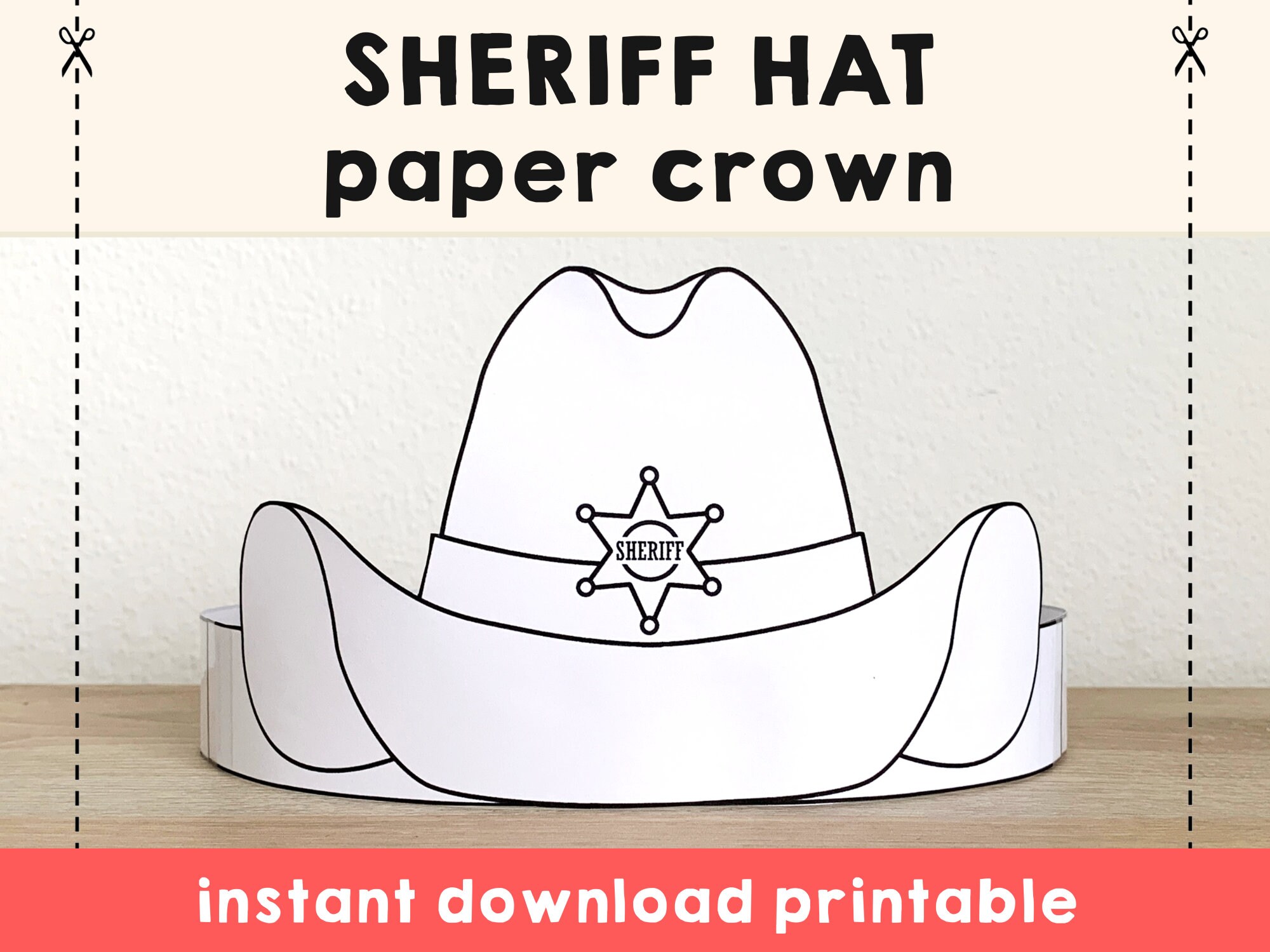 Deputy Hat Etsy UK