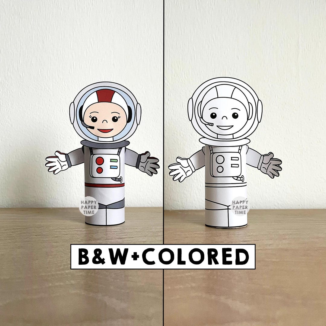 Rotolo di carta igienica a forma di astronauta, decorazione da