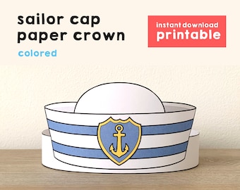 Paper sailor hats for sale Clearance