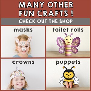 Tasmanian Devil Paper Crown Party Coloring Printable Kids Craft ...