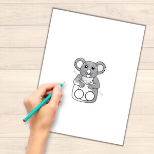 Australian Animal Paper Craft Printable Finger Puppet Template - Etsy ...