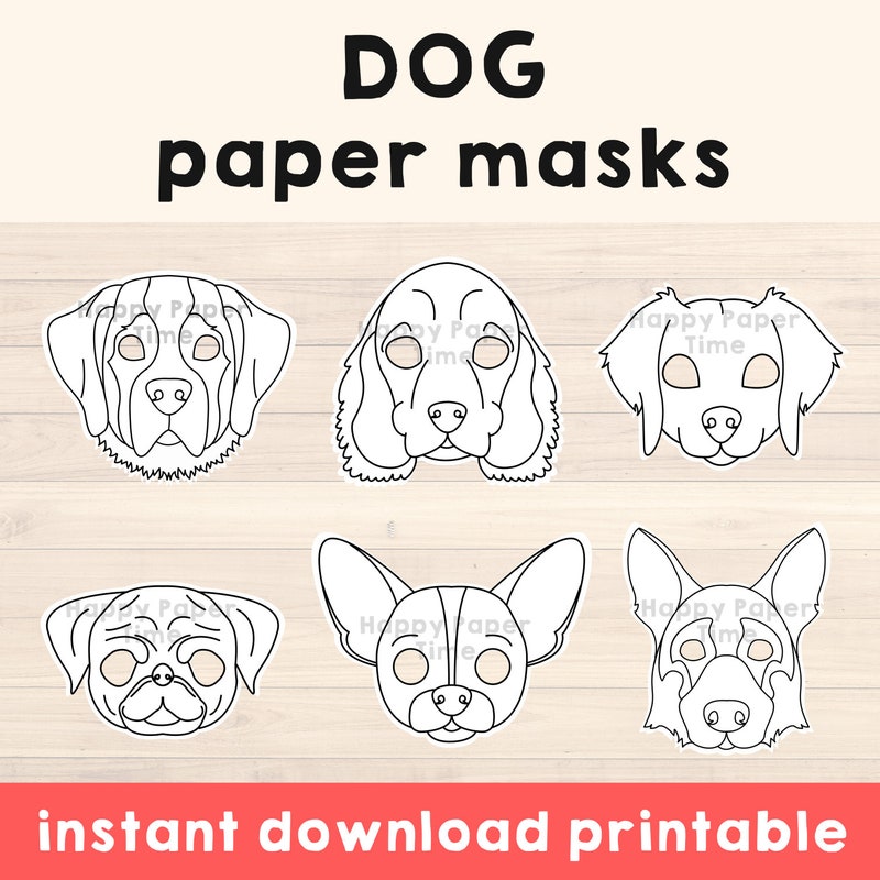 Therian Dog Mask Etsy