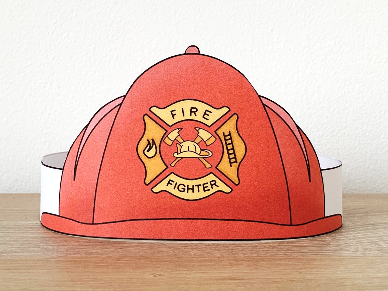 Casco Gorro Sombrero Disfraz De Bombero Pack X12 - Don Alberto