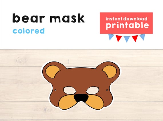 Undergo dress Animal Mask Do-it-yourself Craft Small children - Endure mask - Undertake Occasion - Animal Printable Mask - Animal Get together - Woodland Social gathering - Fast Down load image relating to Printable Bear Mask referred to as Undergo dress Animal Mask Do-it-yourself Craft Children - Go through mask - Go through Celebration - Animal Printable Mask - Animal Celebration - Woodland Social gathering - Quick Down load