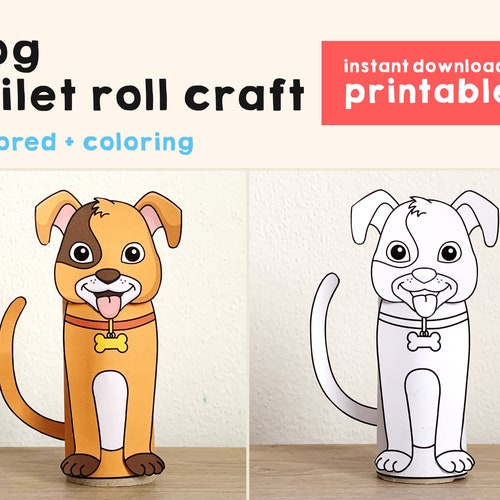 Dog Toilet Paper Cover Etsy