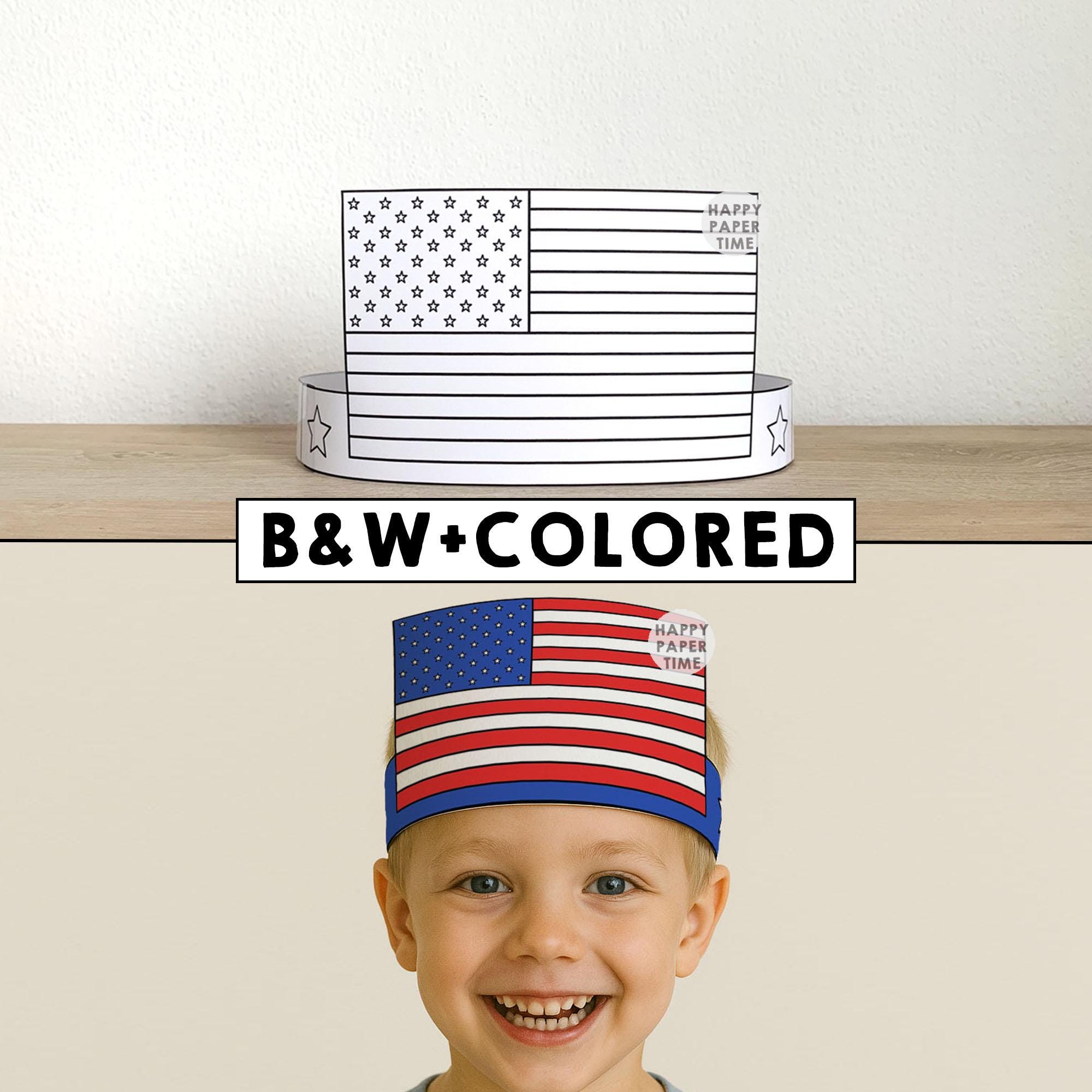 NEW THREE BIRD NEST pastel american flag headband in multi Americana Flag Hoodie - Beige – POL Clothing main image 3