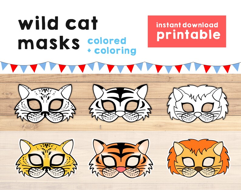 Tiger mask Cheetah mask Lion mask Printable Tiger gown Tiger Birthday Get together Props Animal Celebration Props Lion Topic Social gathering Animal mask photograph relating to Tiger Mask Printable titled Tiger mask Cheetah mask Lion mask Printable Tiger dress Tiger Birthday Celebration Props Animal Occasion Props Lion Topic Celebration Animal mask