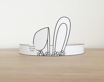 HYTROVE Cerceau Tête De Lapin Forme De Couronne De Lapin Bague Cercle