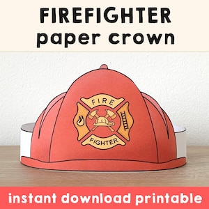 Sombreros de bombero de tamaño adulto (paquete de 12) cascos de bombero