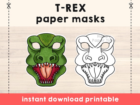 Maschera shop dinosauro bambino
