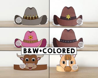 24 Paia Occhiali Di Carta Western Per Feste A Tema Cowboy – 12 Stili Diversi Con Motivi Di Cappelli, Cactus E Ferri Di Cavallo, Accessori Per Cabina Fotografica
