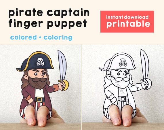 Pirate Foam Stampers (Pack of 10) Craft Supplies