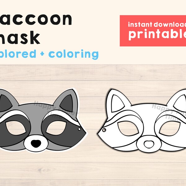 Raccoon Costume - Etsy