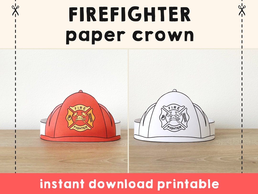 Firefighter Helmet Paper Crown Party Coloring Printable Kids Craft Fireman Costume Birthday Printable Favor Costume DIY Instant Download - Etsy firefighter-helmet-paper-crown-party-coloring-printable-kids-craft-fireman-costume-birthday-printable-favor-costume-diy-instant-download-etsy