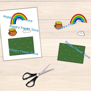Pot of Gold Rainbow Toilet Paper Roll Craft Activity St. Patrick's Day ...