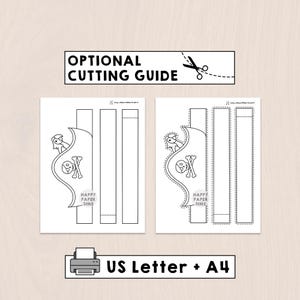 May include: A printable paper craft template featuring a pirate hat design with a skull and crossbones and a parrot. The sheet includes an optional cutting guide with scissors icon and text, plus a printer icon labeled US Letter + A4.