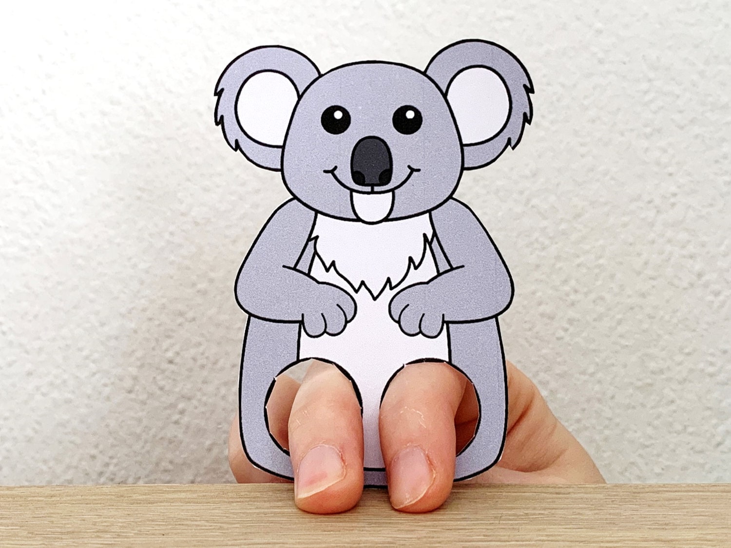 5pcs Koala Platypus Australian Animal Finger Puppets Peluche Doll Jouet  interactif