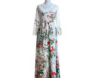Matti van Lynne Maxi Floral Gucci-stijl jurk