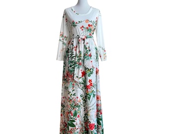 Matti of Lynne Maxi Floral Gucci-style Dress
