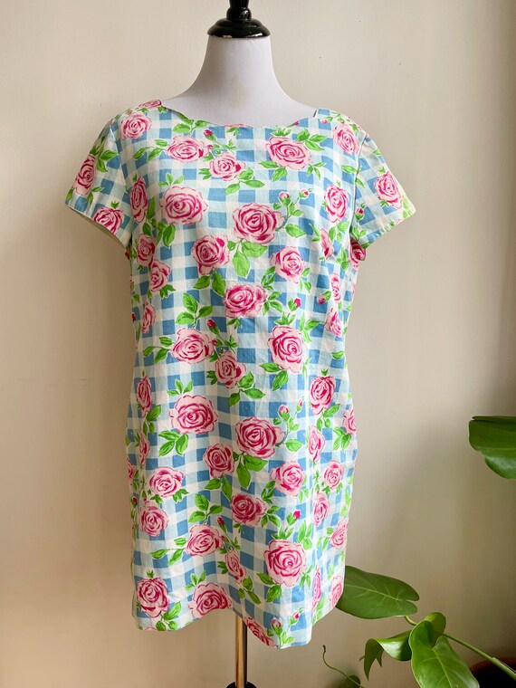 90s Waffle Weave Lilly Pulitzer Dress - image 3
