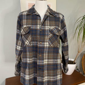 Vintage 80s Pendleton Virgin Wool Shirt