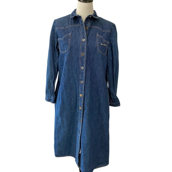 Gloria vanderbilt denim dress 2025