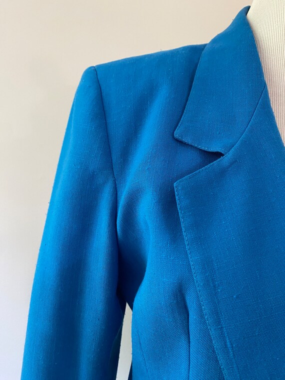 1980s Blue Prophecy Skirt Suit - image 3