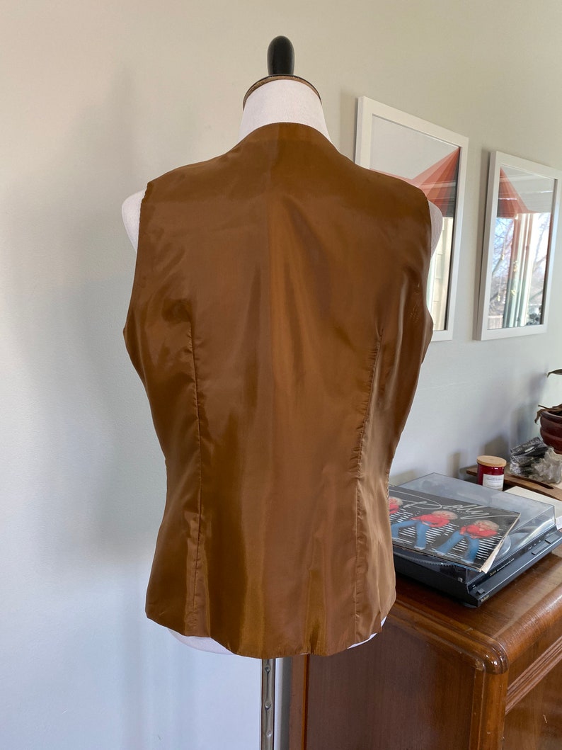 1990s Brown Houndstooth Studio I Annie Hall BlazerSize 12