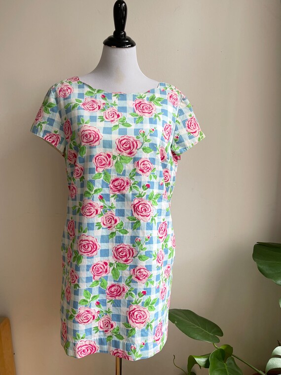 90s Waffle Weave Lilly Pulitzer Dress - image 2