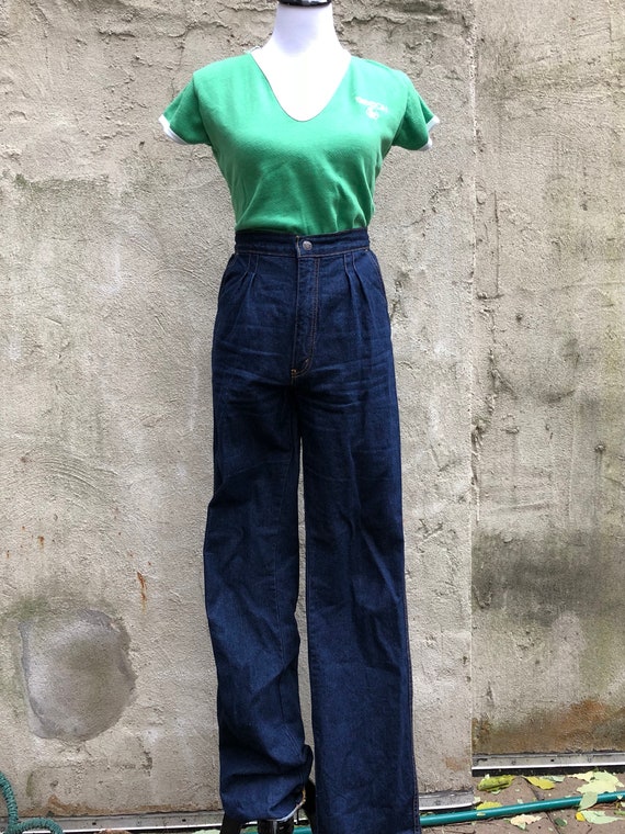 trouser style jeans