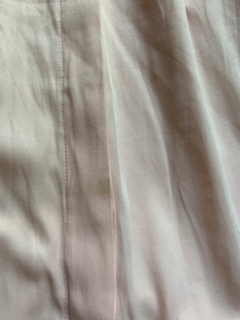 Vintage 1980s Peach Dolman Sleeve Shft Dress Small