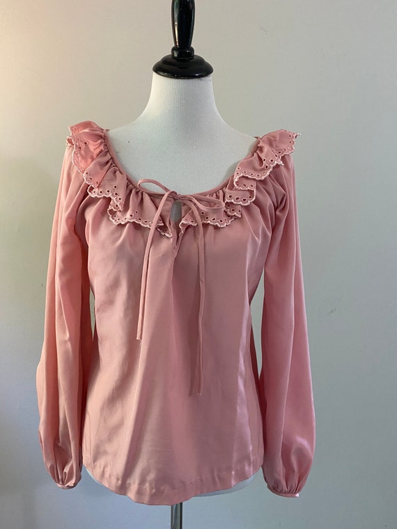 70s peasant blouse Gem