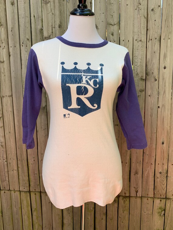 Vintage Healthknit “Kansas City Royals” blue x wh