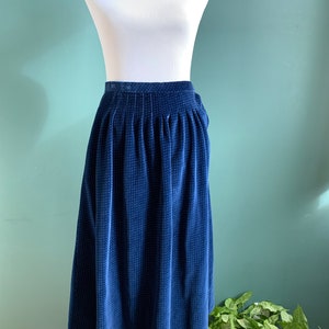 Geoffrey Beene Beene bag Blue Velvet Polka Dot Skirt Suit, xs-sm image 5