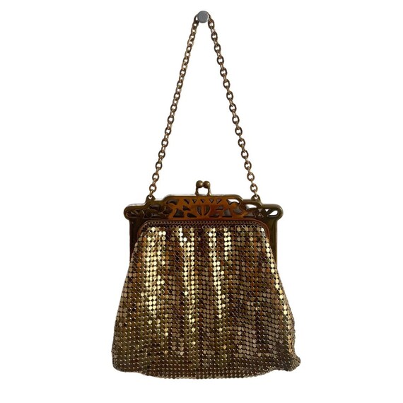 50s Whiting and Davis 2897 Micro Mesh Metal Purse - Etsy 