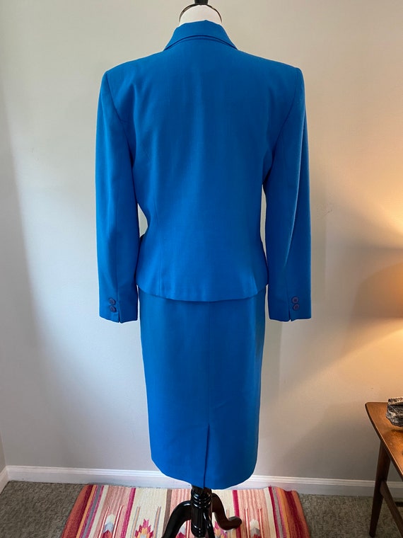 1980s Blue Prophecy Skirt Suit - image 6