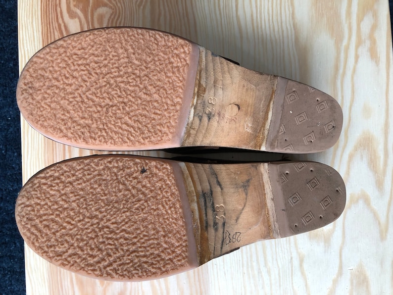 Norweign Clogs Re-soled Mahagony Leather 38