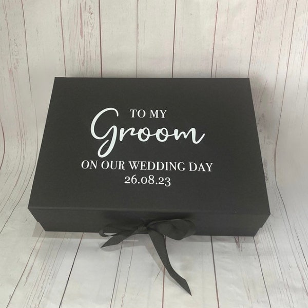 Groom gift box - Groom box  - Groom gift - Groomsmen gifts - Groom gifts - groom bag - Groomsmen gift box - Groomsmen proposal - husband